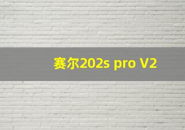 赛尔202s pro V2